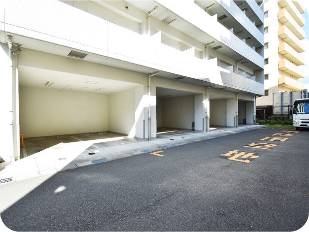 当ホテル駐車場
